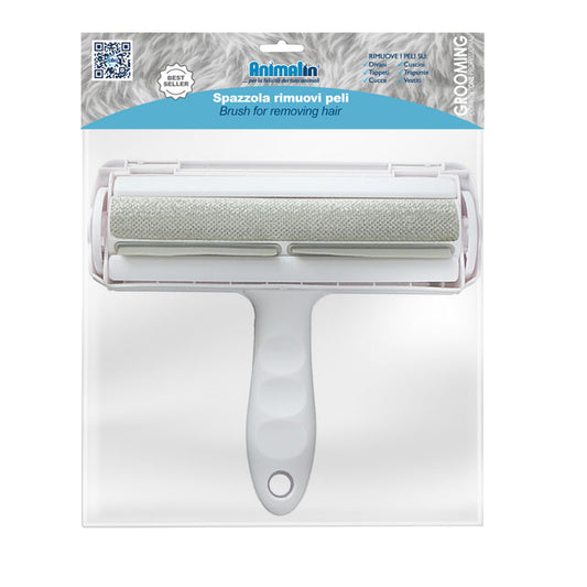 SPAZZOLA IN GOMMA DENTI CORTI