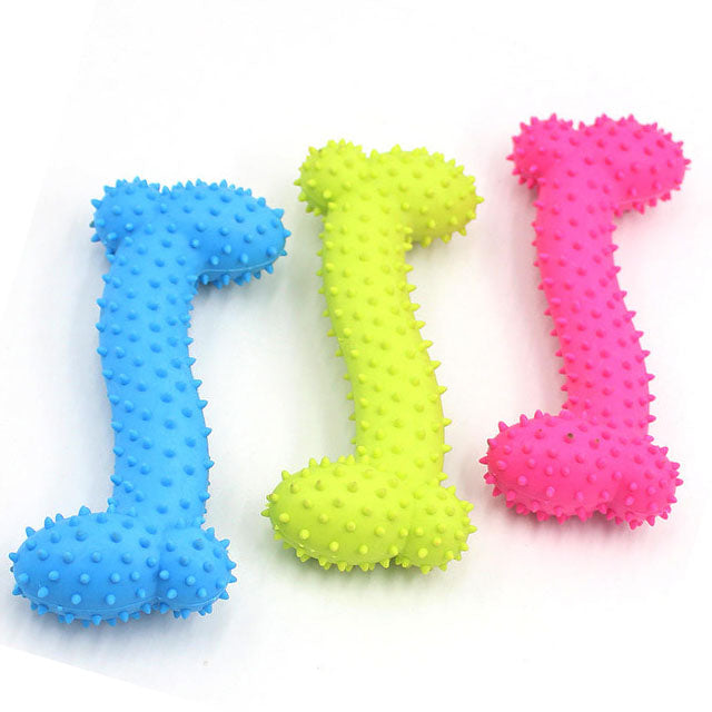 GIOCO TPR OSSO CON PUNTE MIX COLOR CM 14