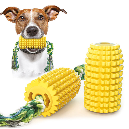 GIOCO TPR IGIENE DENTALE PANNOCCHIA CON CORDA