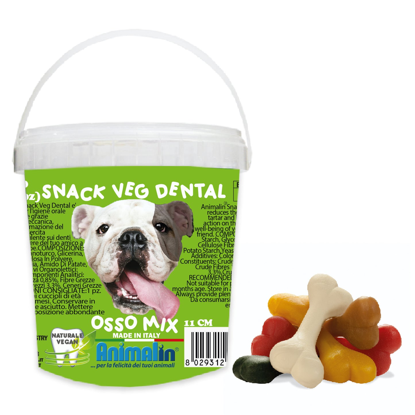 SNACK VEG DENTAL OSSO S