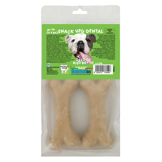 SNACK VEG DENTAL OSSO DI RISO ROTTO SS