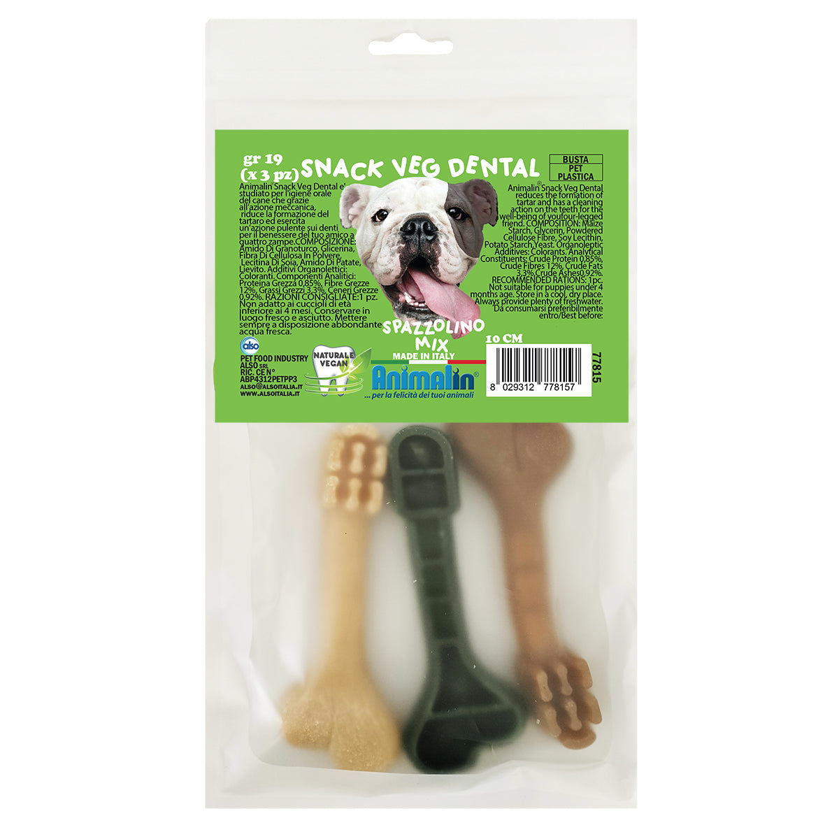 SNACK VEG DENTAL SPAZZOLINO