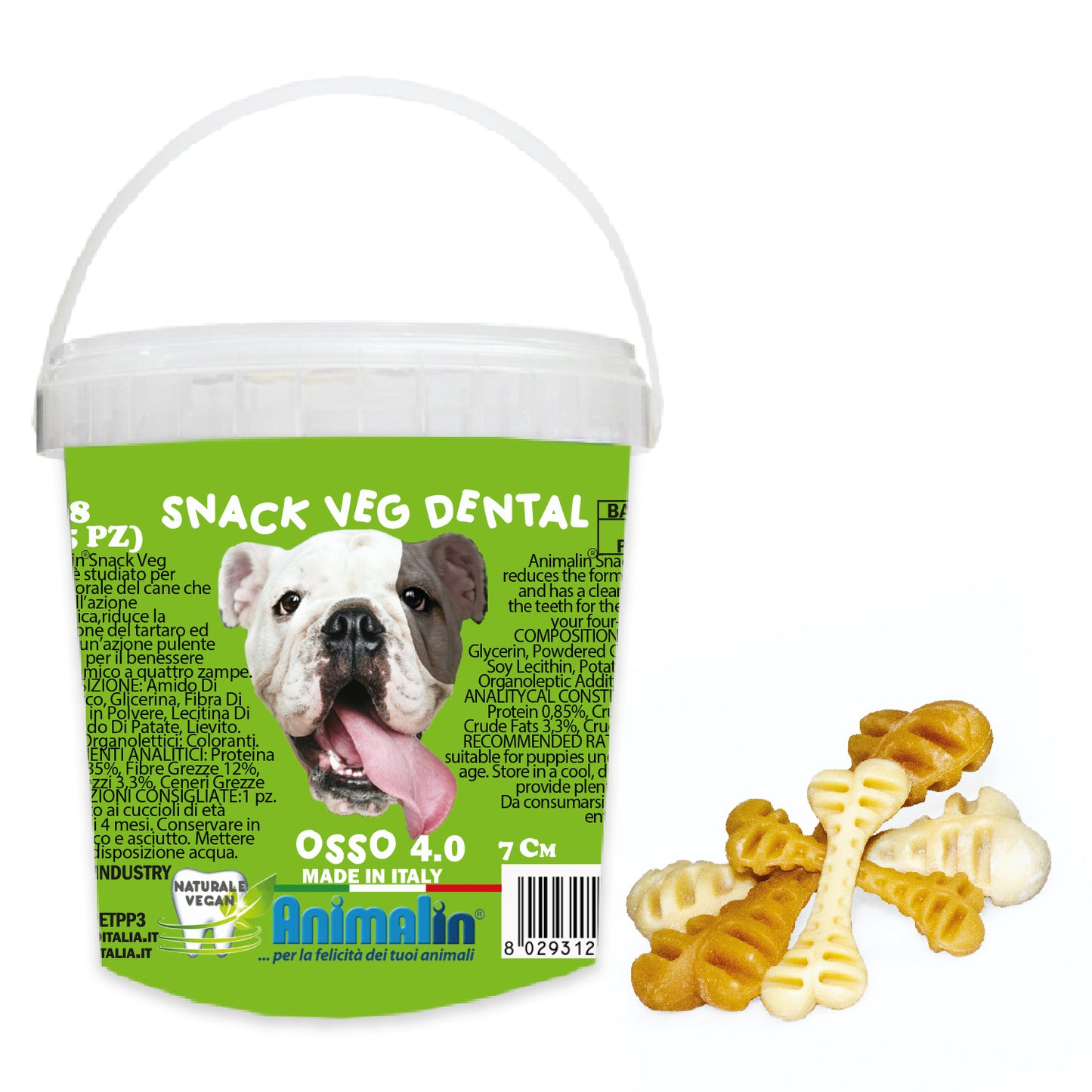 SNACK VEG DENTAL OSSO 4.0 SS