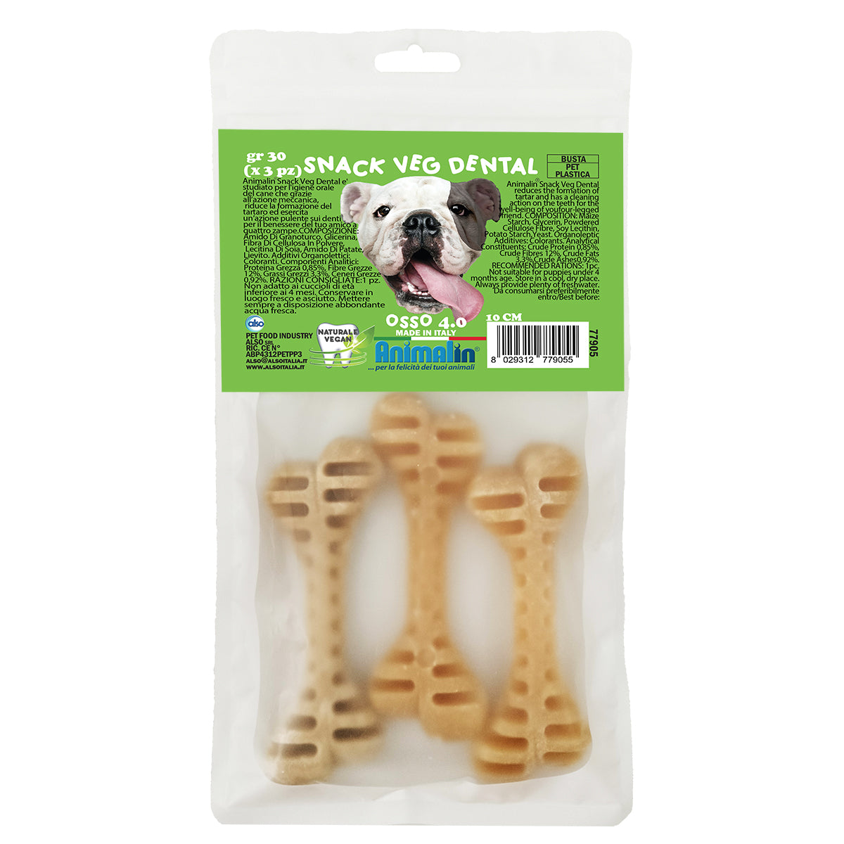 SNACK VEG DENTAL OSSO 4.0 S