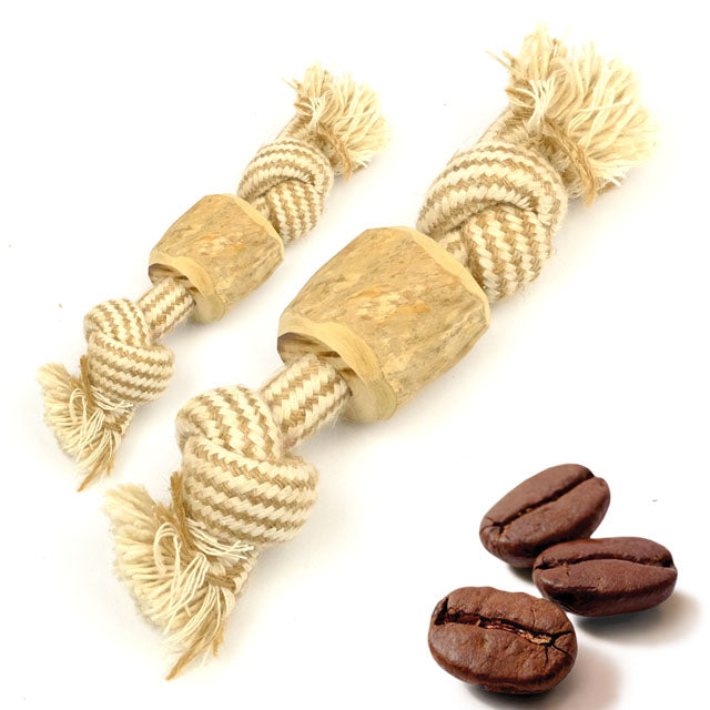 GIOCO OSSO DELL'ALBERO DEL CAFFE' CORDA COTONE