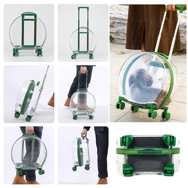 BORSA TRASPORTINO TROLLEY CRYSTAL