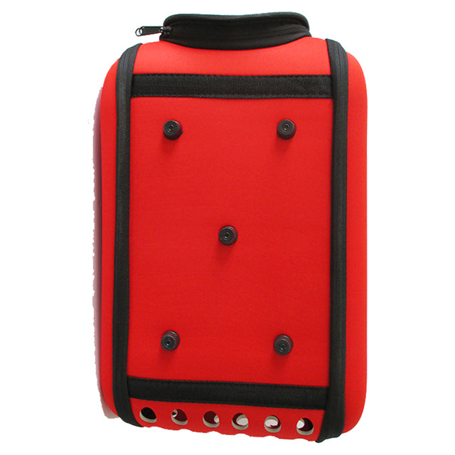 Borsa trasportino antiurto per cani gatti e roditori 42x33x28,5 cm, rigida e pieghevole con tracolla