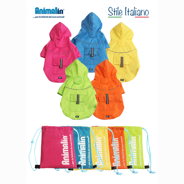 IMPERMEABILE WATERPROOF CON ZAINETTO