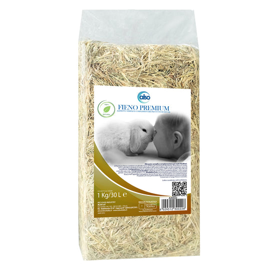 FIENO ESSICCATO NATURALMENTE KG. 1 PREMIUM (ALSO)